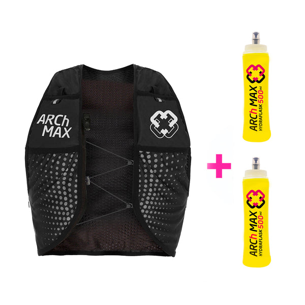 HV-8 Black Unisex + 2 Hydraflask 500ml