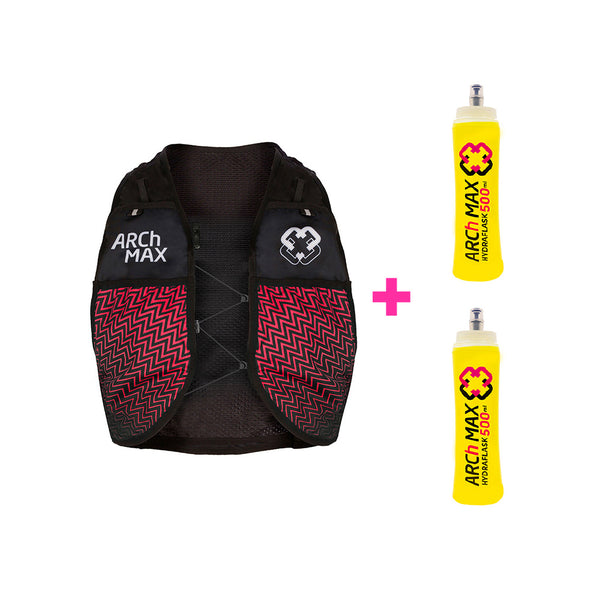 HV-6 Rojo Unisex + 2 Hydraflask de 500ml
