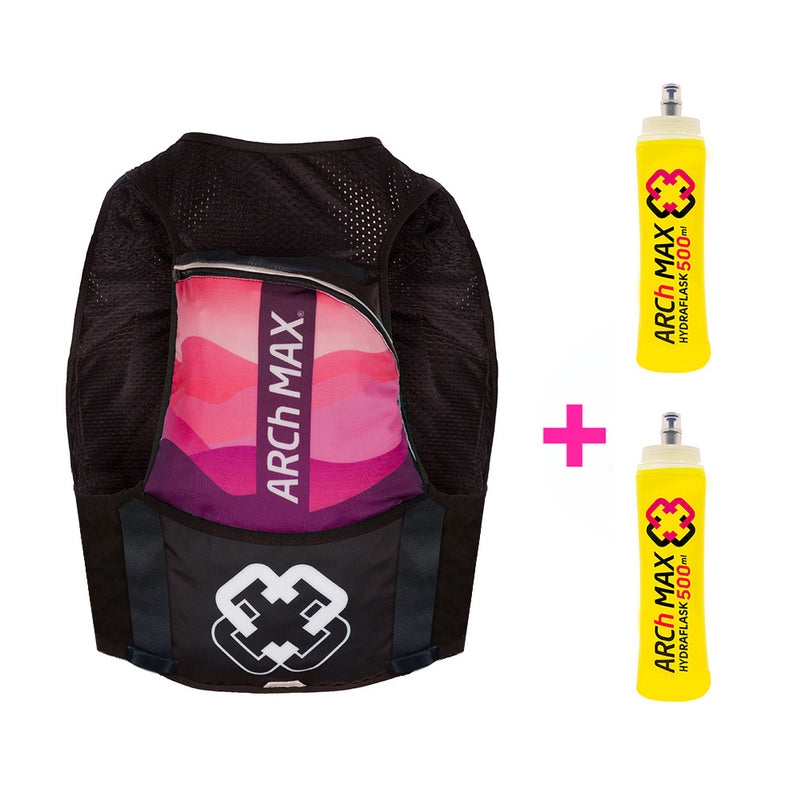 HV-12 Rosa Unisex + 2 Hydraflask de 500ml