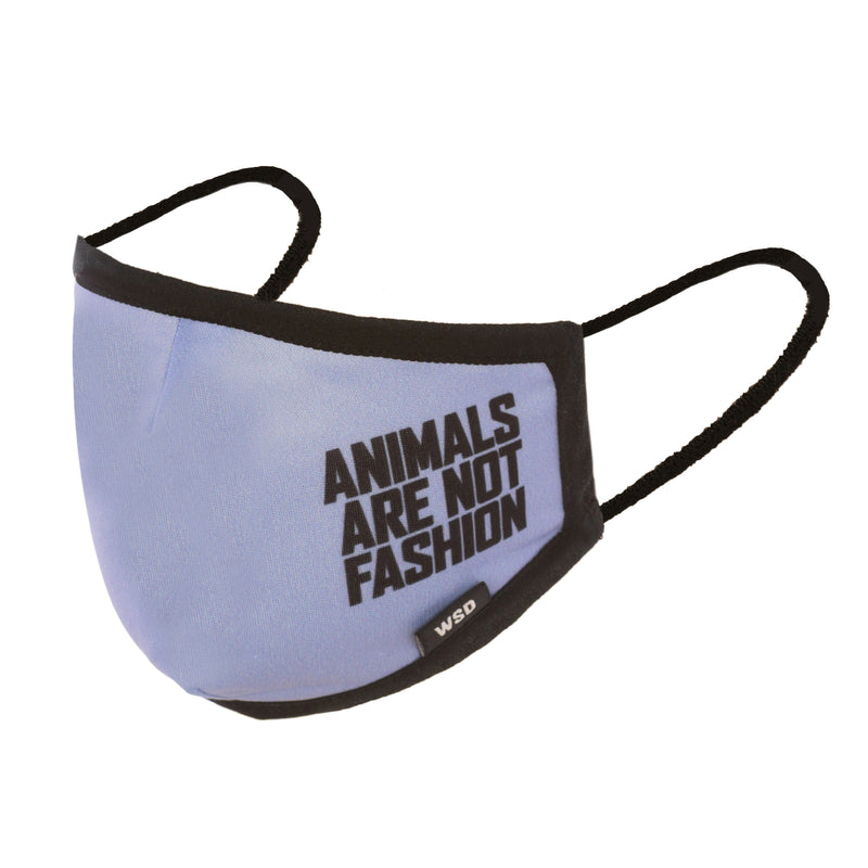 Eco Mask Adultos - Animals Are Not Fashion - 50 Lavados - European Specification CWA 17553:2020